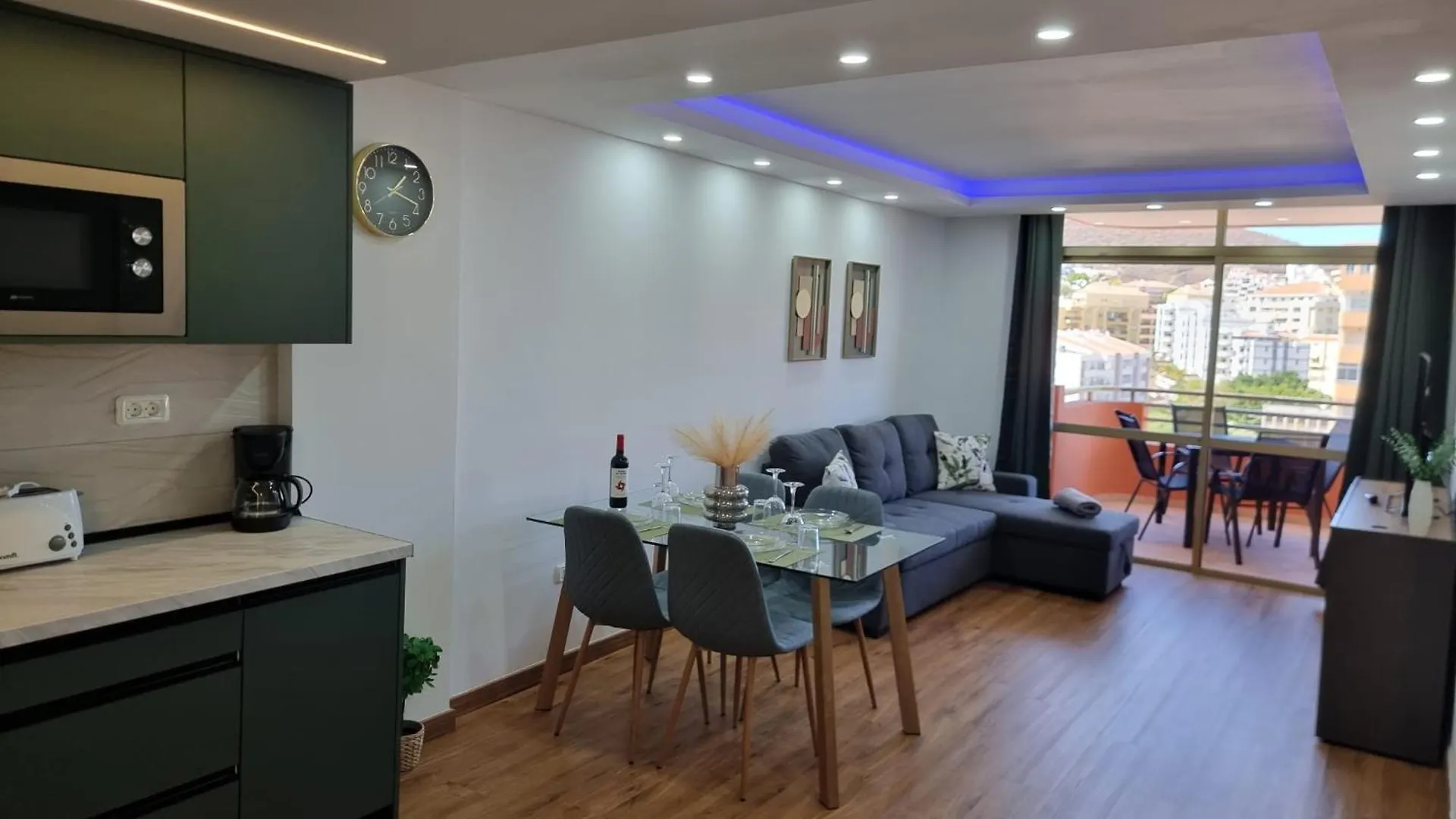 Apartment Casa Liotro Comfortable, Panoramic,Central, Near The Sea,Swimming Pool,Wifi,Terrace Los Cristianos  Spain